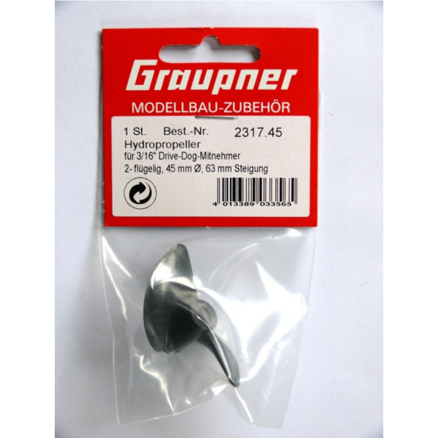 Graupner 51mm Carbonprop für 3/16